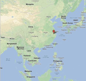 Hangzhou City, capital of Zhejiang province.