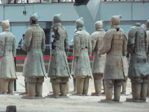 The famous Terra Cotta Warriors. photo: A. Singer
